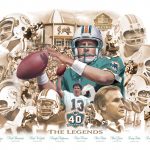 Dan Marino, Jim Kelly and Joe Montana - Steel City Greats - DAWES ART