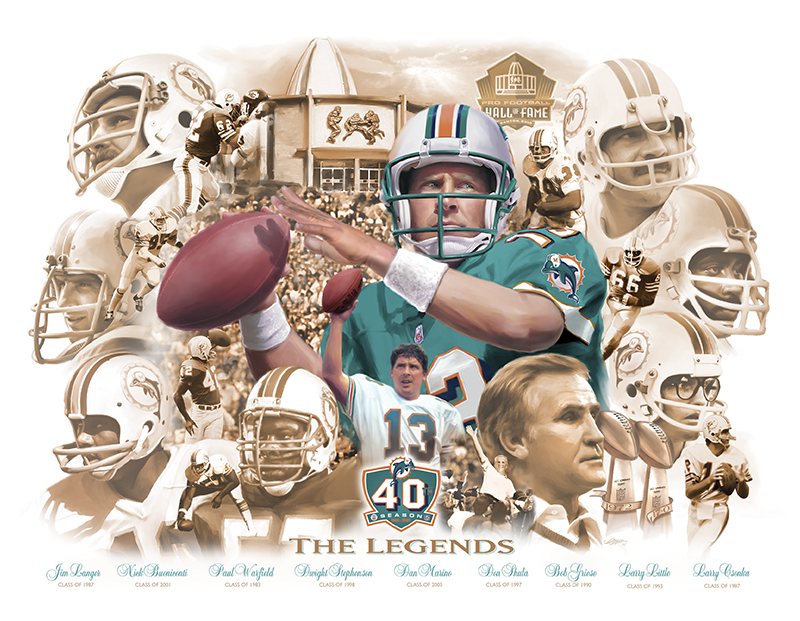 miami dolphins hall of famers
